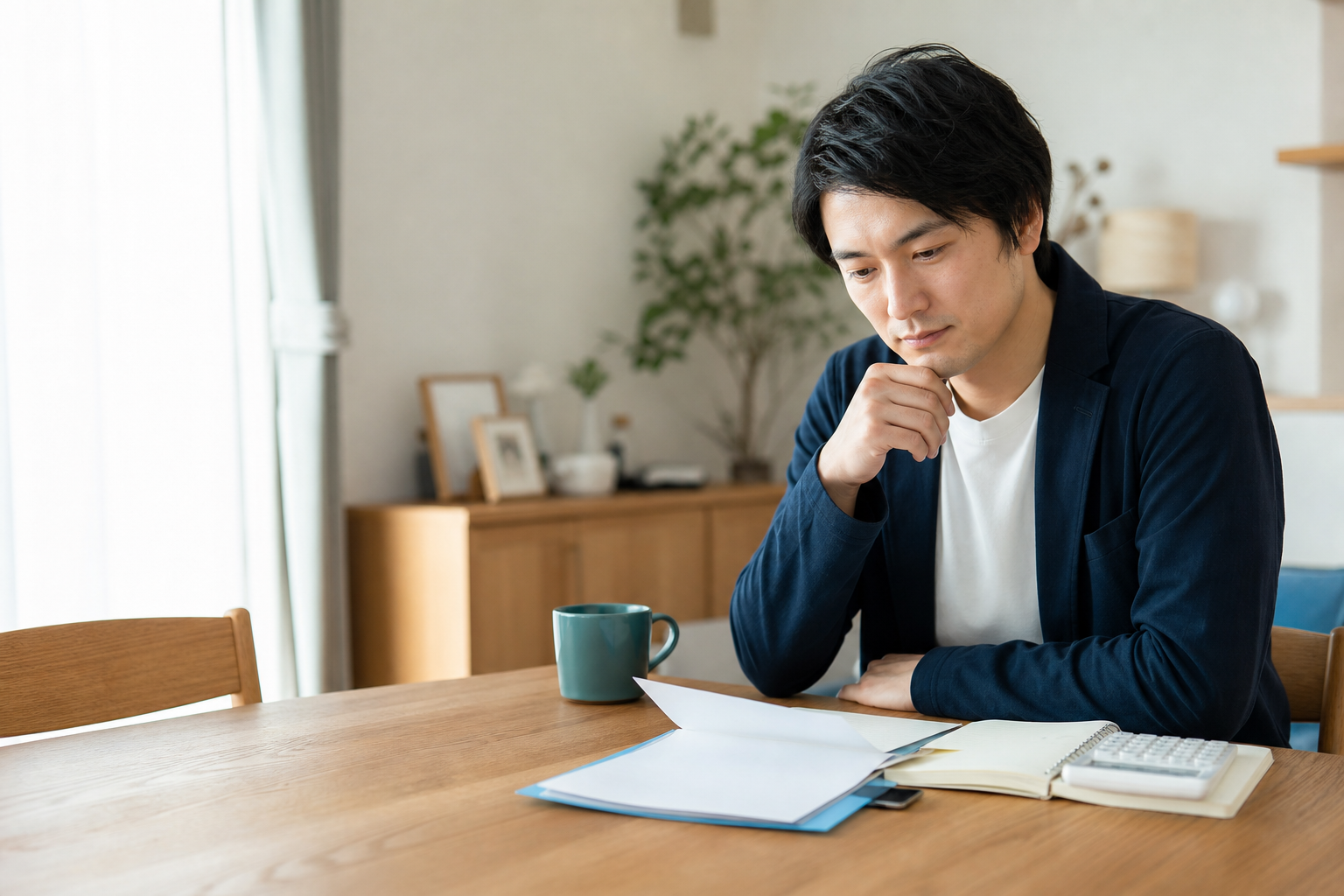 家族持ちで年収ダウン転職を検討する30代男性